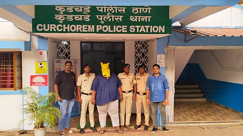 Curchorem Police caught accused