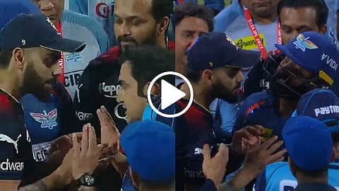 Virat Kohli - Gautam Gambhir Fight