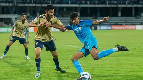 India vs Kuwait Football