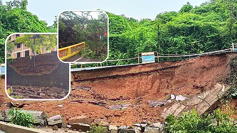 Quepem Margao Road shimmer Agapur