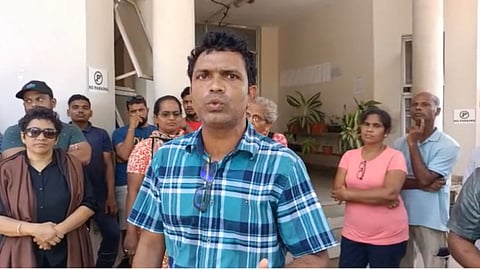 Peoples oppose mobile tower