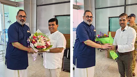 Rajeev Chandrasekhar Goa Visit