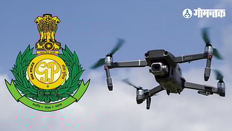 Goa Police Uses Drone