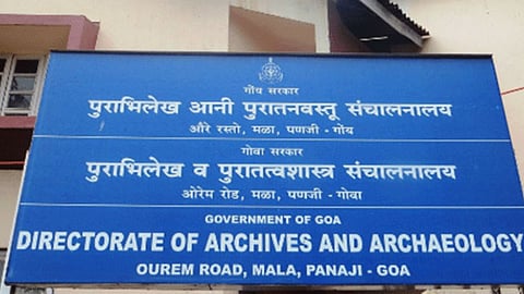 Goa archaeology department