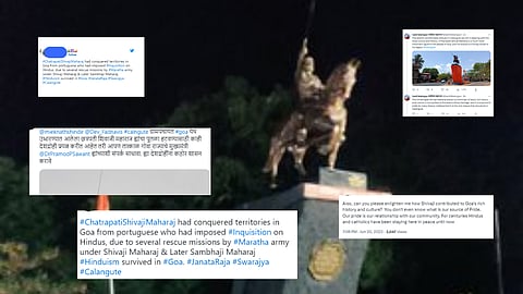 Calangute Shivaji Maharaj Statue