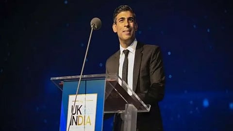 British PM Rishi Sunak