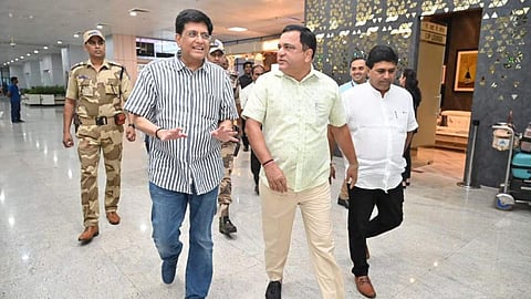 Piyush Goyal in Goa