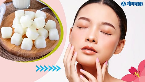 Glowing Skin| Milk ice cube