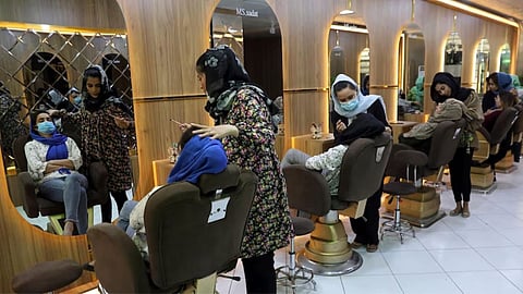 Ban On Women's Beauty Salons