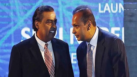 Mukesh Ambani & Anil Ambani