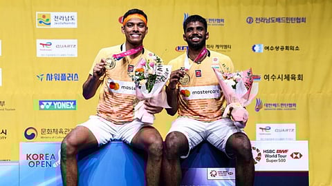 Satwiksairaj Rankireddy and Chirag Shetty