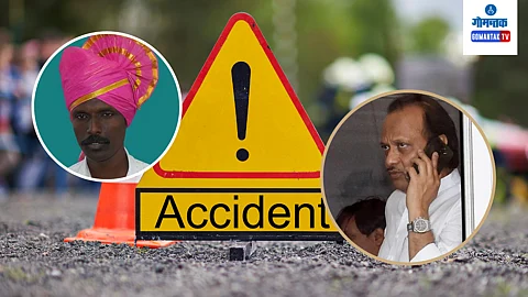 Baramati 2 car accident at Poladpur | Ajit Pawar Helps