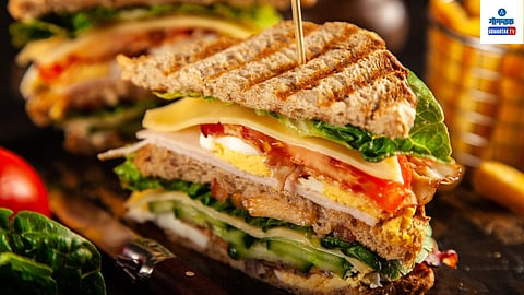 Paneer Tikka Sandwich