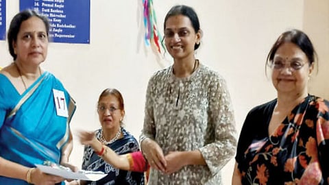 Panaji Bhagini Mandal organized an accessible music competition for mature women in the Mandal hall