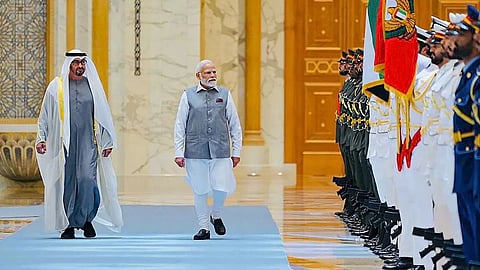 PM Modi In UAE