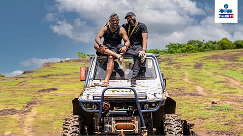 Cedric Jordan DaSilva and co-driver Mackwin Dias