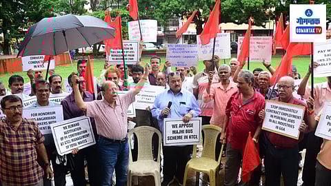 kadamba employee protest