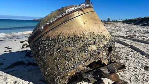 Mysterious Object on Australian Beach.