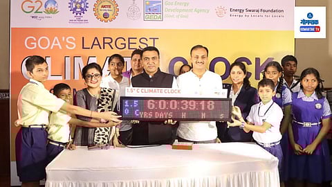 Goa's Largest Climate Clock