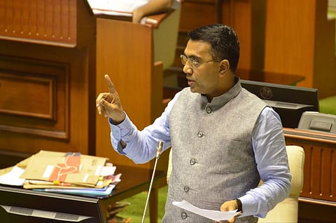 goa assembly monsoon session 2023 cm sawant