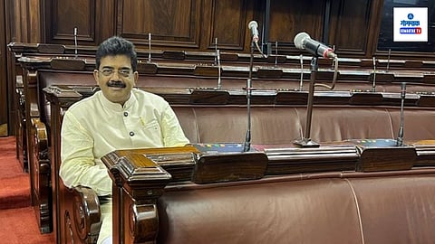 Sadanand shet tanavade sworn as rajyasabha mp