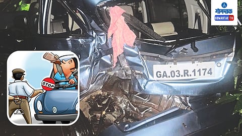 Goa Drunk and Drive: नशा, भरधाव वेग आणि अपघात; तळीरामांना थोपवण्याचे पोलिसांपुढे आव्हान, बाणस्तारी नंतर आसगावात दुसरी घटना