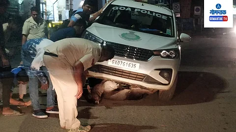 Goa Police Vehicle Accident
