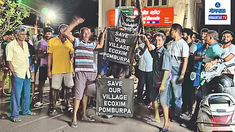 Hill Cutting In Pomburpa Village