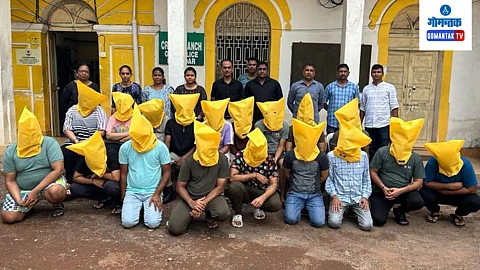 Raid on Porvorim Fake Call Centre: