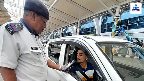 Drink And Drive checking at Dabolim Airport two booked