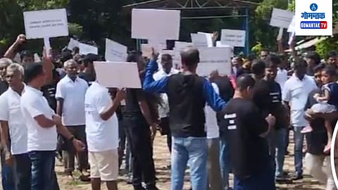 Bhoma Villagers Protest Against Expansion of Highway file photo