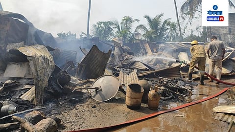 Gas Cylinder Blast At Calangute