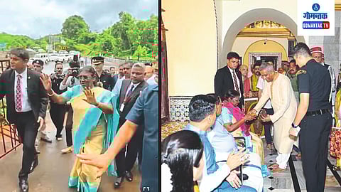 President Droupadi Murmu In Goa
