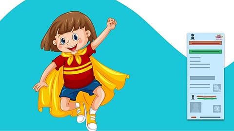 Aadhaar Card|Blue Aadhar Card