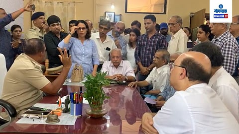 members of the medical community Meet Margao police