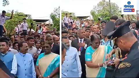 President Draupadi Murmu Goa Visit: