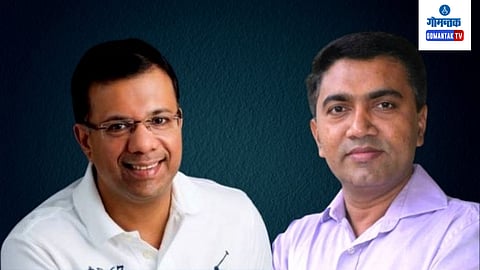 CM Pramod Sawant And Vishwajit Rane