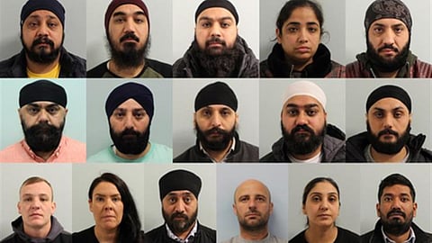 11 Indians Along With 16 sentenced in london