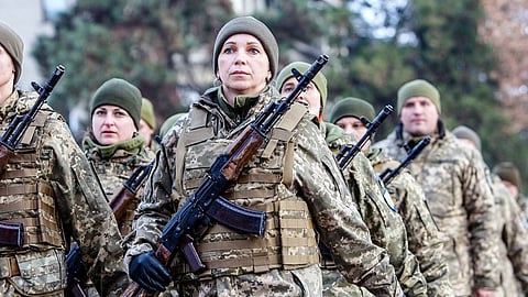 Ukraine Women Soldiers