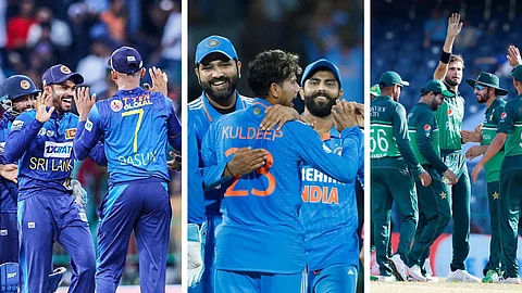 Sri Lanka Team, Team India, Pakistan Team