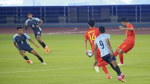 India vs China Football