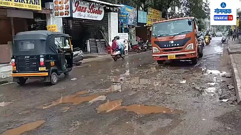 Calangut Baga Road Issue