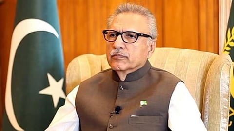 Pakistan President Arif Alvi