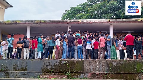 Goa College Student Boycott Class