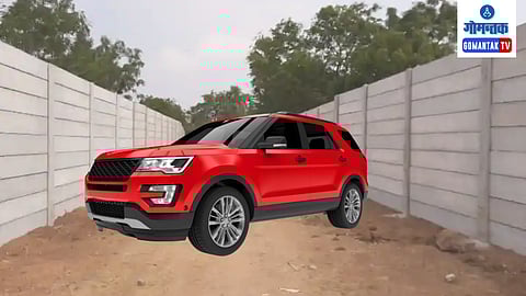 Vagator Car Stuck