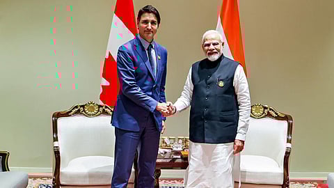 PM Modi-Justin Trudeau Meeting
