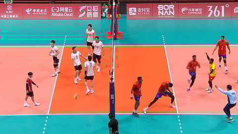 India vs South Korea Volleyball