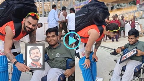 Virat Kohli With a Fan