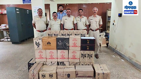 Goa Liquor Siezed