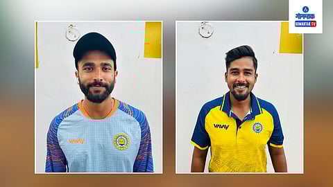 Goa Cricket Player V.K Siddharth And Darshan Misal